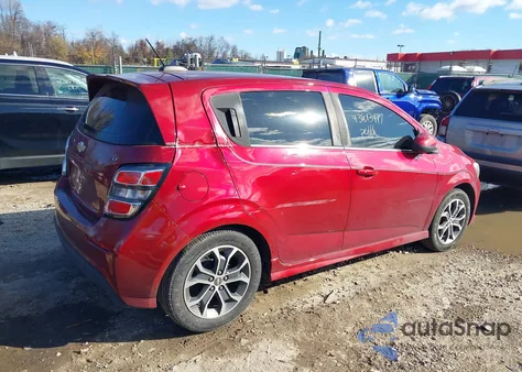 2017 Chevrolet Sonic Lt Auto from USA, damaged, VIN 1G1JD6SG8H4161652